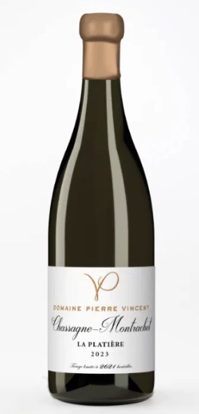 (image for) Pierre Vincent "La Platier" Chassagne Montrachet 2023 [WAS: $165++]